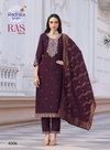 Ras Vol 4 By Radhika Vatican Silk Kurti With Bottom Dupatta Suppliers In India